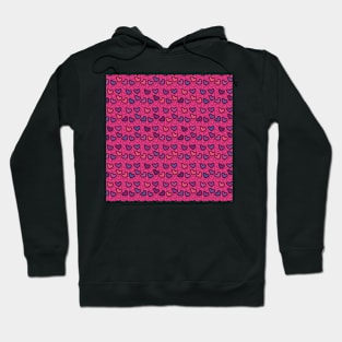 In love with hearts Hoodie